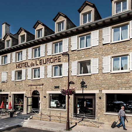 Logis Hotel Restaurant L'Europe Марвежол Екстериор снимка